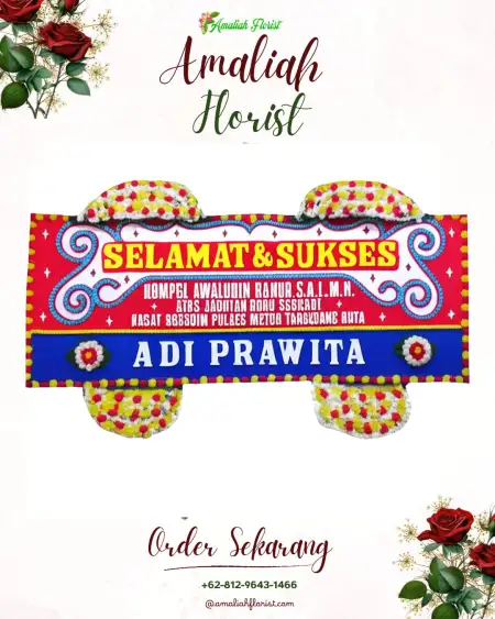 Papan Bunga Ucapan Selamat Ketitangwetan